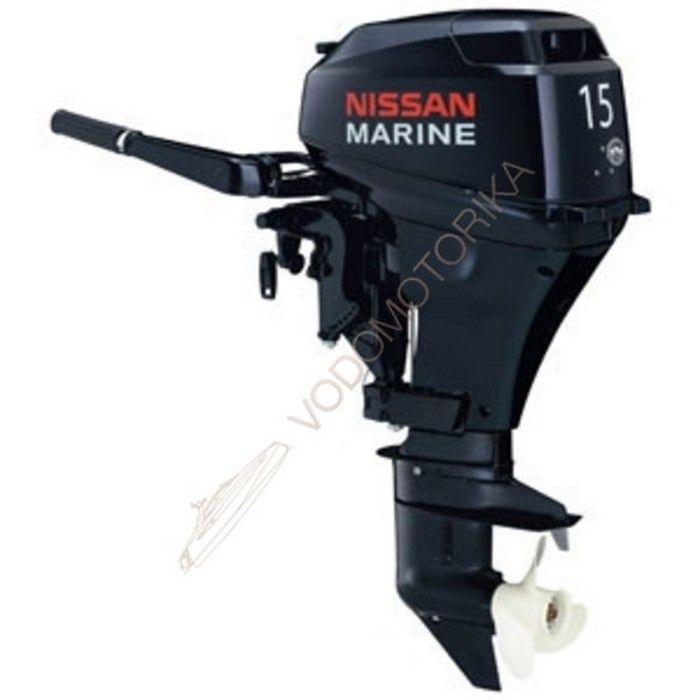 Лодочный мотор NISSAN MARINE NSF 15 C 1 15 л.с. четырехтактный