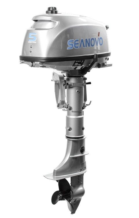 Лодочный мотор SEANOVO SN5FHS 5 л.с. двухтактный (без бака)