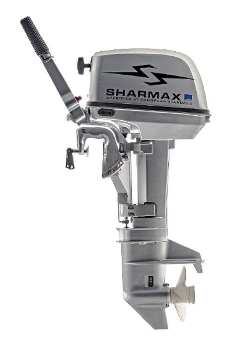 Лодочный мотор SHARMAX SM9.8HS 9.8 л.с двухтактный