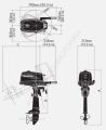 Лодочный мотор Tohatsu M 5 S (5 л.с. двухтактный) Лодочный мотор Tohatsu M 5 S (5 л.с. двухтактный)