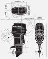 Лодочный мотор Tohatsu M90A2 EPTOL 90 л.с. двухтактный Лодочный мотор Tohatsu M90A2 EPTOL 90 л.с. двухтактный