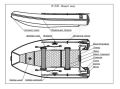 Надувная лодка Фрегат М-330 серая Надувная лодка Фрегат М-330 серая