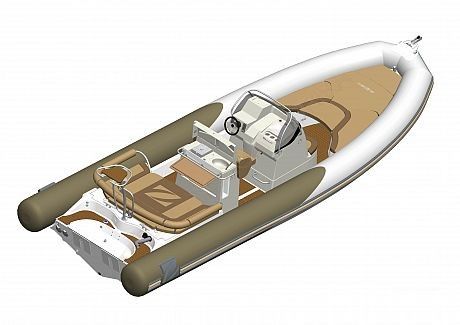 Лодка надувная ZODIAC MEDLINE 540 NEO хайпалон-неопрен