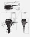 Лодочный мотор Tohatsu MFS20C EPS 20 л.с. четырехтактный Лодочный мотор Tohatsu MFS20C EPS 20 л.с. четырехтактный