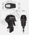 Лодочный мотор Tohatsu MFS50A ETL 50 л.с. четырехтактный Лодочный мотор Tohatsu MFS50A ETL 50 л.с. четырехтактный