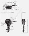 Лодочный мотор Tohatsu MFS9.8A3 S 9.8 л.с. четырехтактный Лодочный мотор Tohatsu MFS9.8A3 S 9.8 л.с. четырехтактный