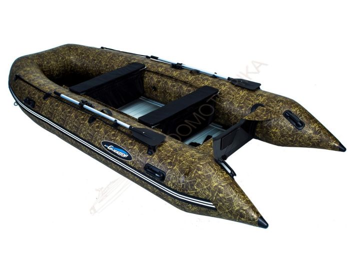 Надувная лодка GLADIATOR Heavy Duty HD 430 AL CAMO