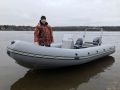 Надувная лодка ProfMarine RIB 550 с алюминиевым корпусом Надувная лодка ProfMarine RIB 550 с алюминиевым корпусом