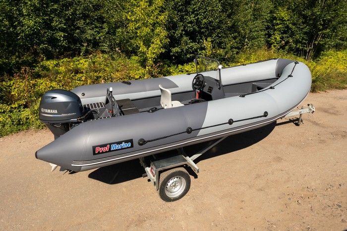 Надувная лодка ProfMarine RIB 550 с алюминиевым корпусом