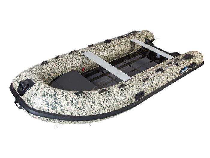 Надувная лодка RIB GLADIATOR AL B 420 цифровой камуфляж