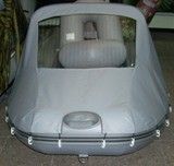 Тент носовой со стеклом для лодок ProfMarine PM 340-360 CL