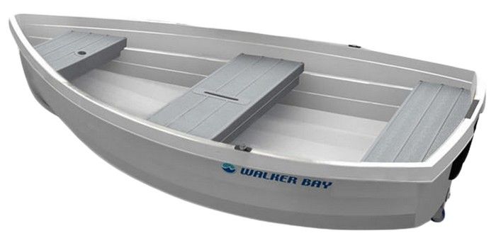 Пластиковая лодка Walker Bay WB 8 белая