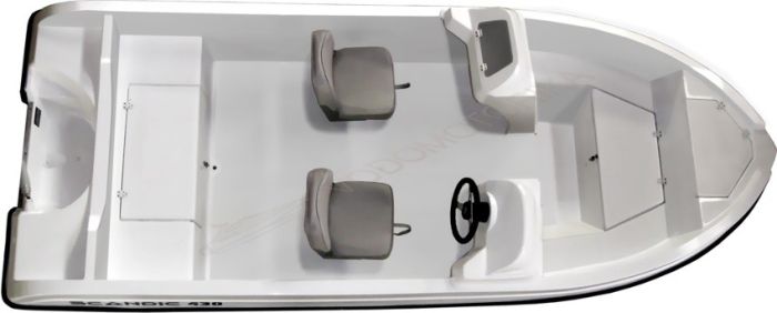 Стеклопластиковая моторная лодка SCANDIC HAVET 430 DС
