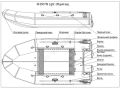 Надувная лодка Фрегат M-350 FM Light Надувная лодка Фрегат M-350 FM Light