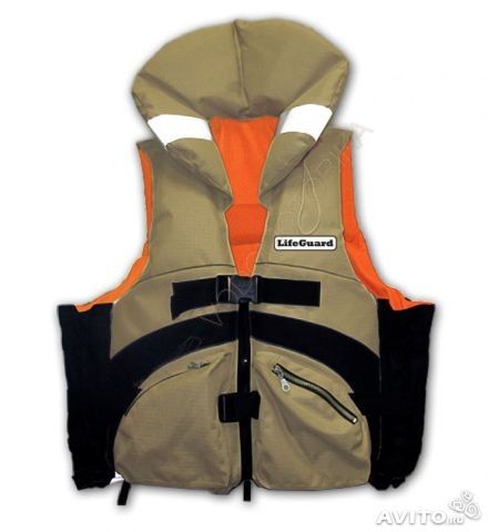 Спасательный жилет LIFEGUARD PREMIUM S (зеленый/оранжевый)