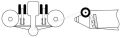 Транцевые колеса Handy Wheels BHW-2 Транцевые колеса Handy Wheels BHW-2