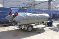 Тент транспортировочный на лодку Ротан 380 К (серый) Тент транспортировочный на лодку Ротан 380 К (серый)