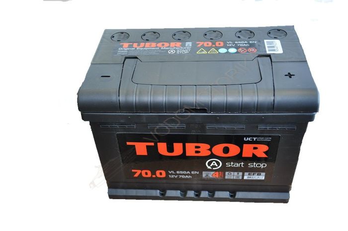 Аккумулятор Tubor OEM EFB 6СТ-70.0 VL (Start-Stop)